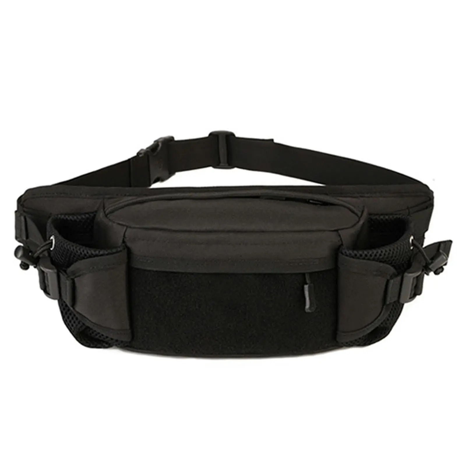 Bolsa de cintura para botella de agua para deportes al aire libre, riñonera unisex para escalada y senderismo, verde militar - imagen 3