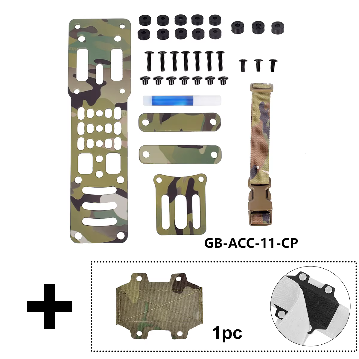Adaptador modular para funda de pistola QLS piernera - imagen 3