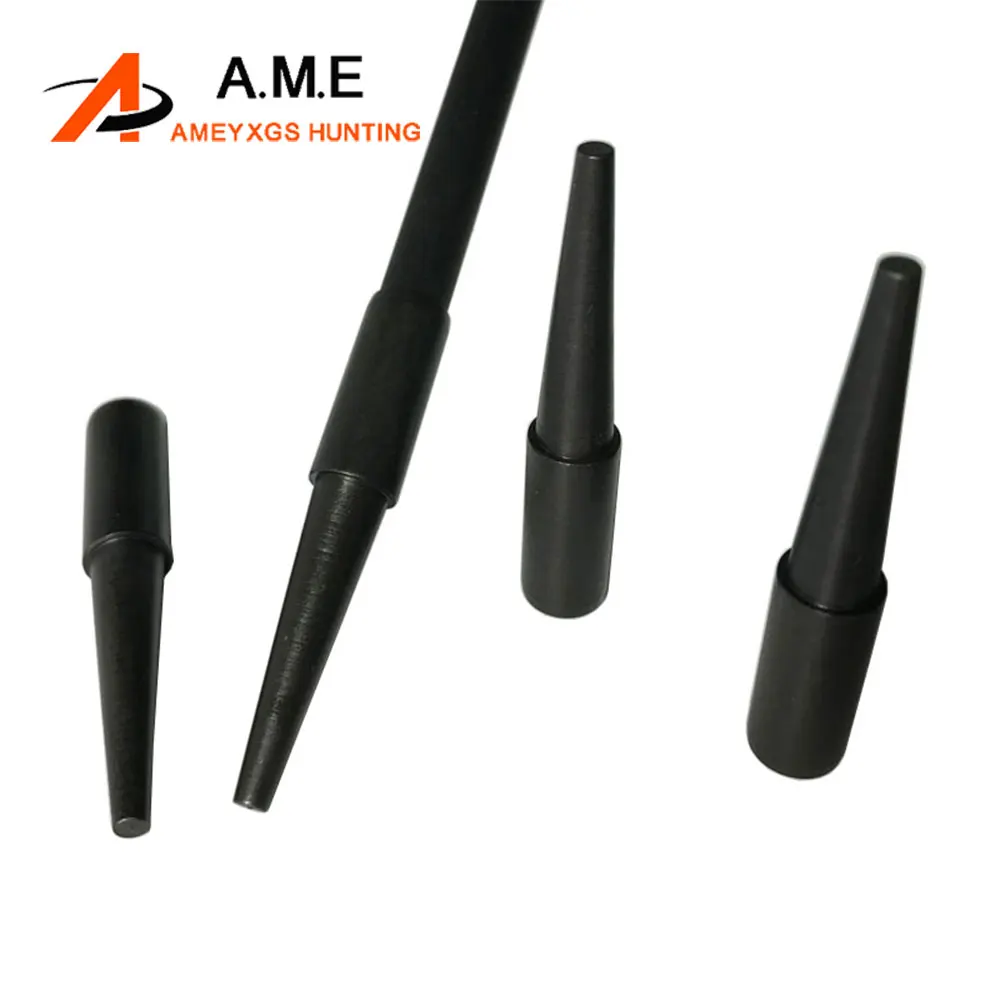 Punta de flecha de tiro con arco, punta ancha para OD 8/8, 5/9mm, eje de flecha, práctica de tiro con arco, 6/12/24 Uds.