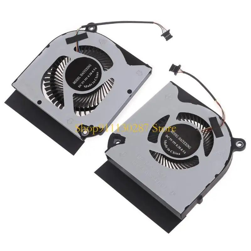 J1HC 5V CPU GPU Radiador Ventilador computadora portátil Ventilador para AN515-55 AN515 55 Ventiladores laptop laptop - imagen 5