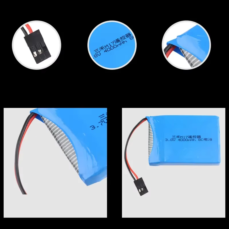 SANWA MT44/M17 Batería LiPo RC Futaba para transmisor - imagen 2