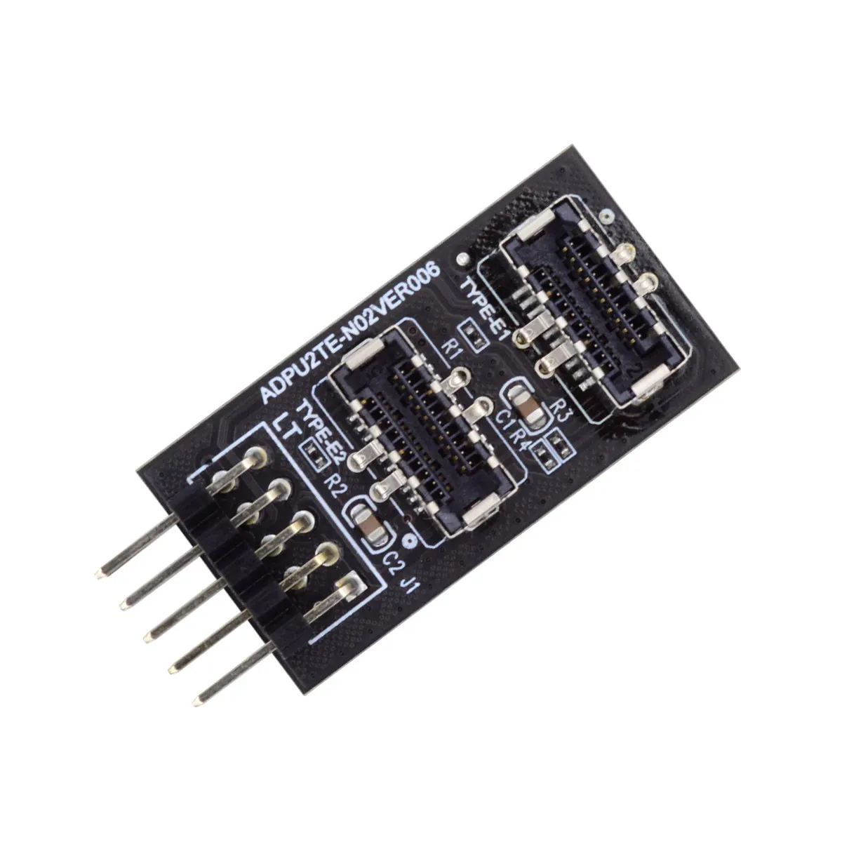 Panel Frontal Dual USB 3,1, adaptador de extensión tipo A USB 2,0, 9 pines, 10 pines, cabezal de placa base, Cable macho - imagen 2