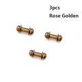3pcs Rose Golden