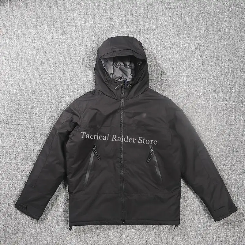Chaqueta impermeable de invierno capucha algodón cremallera laminada - imagen 2