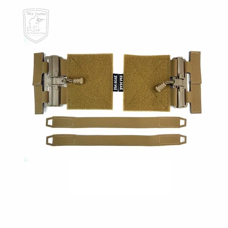 Accesorios de equipo de caza MOLLE, conjunto de hebilla de liberación rápida, adaptador para chaleco táctico JPC de 3 bandas - imagen 4