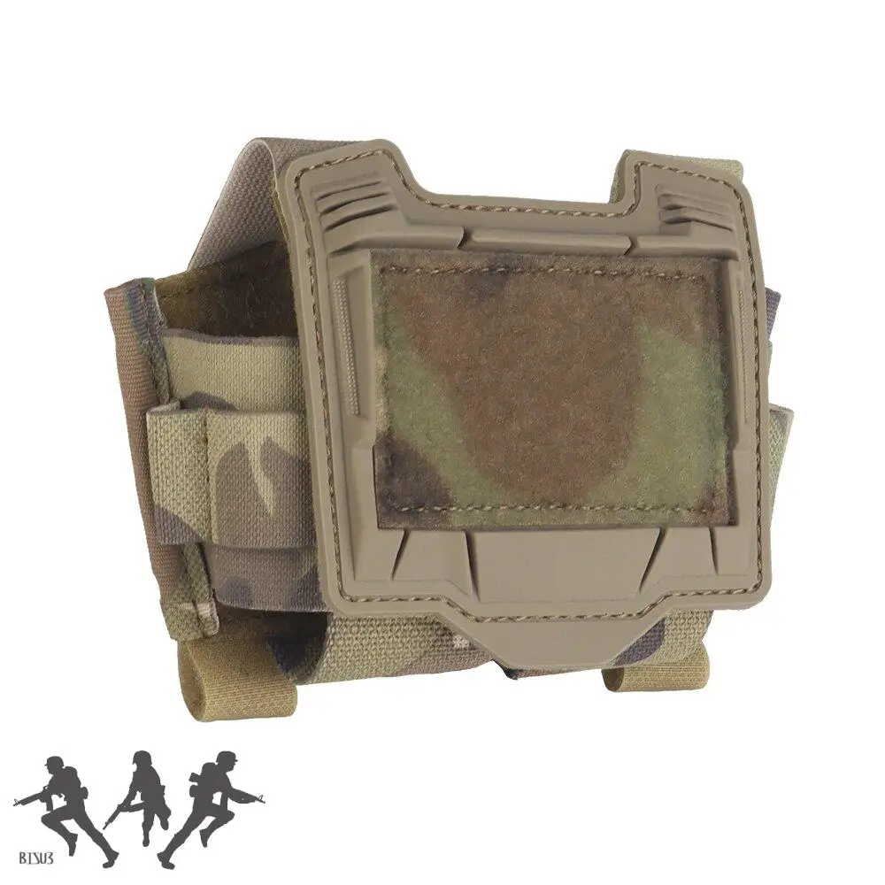 Bolsa de almacenamiento para casco táctico NVG, accesorio multifuncional, extraíble, batería, Paintball - imagen 3