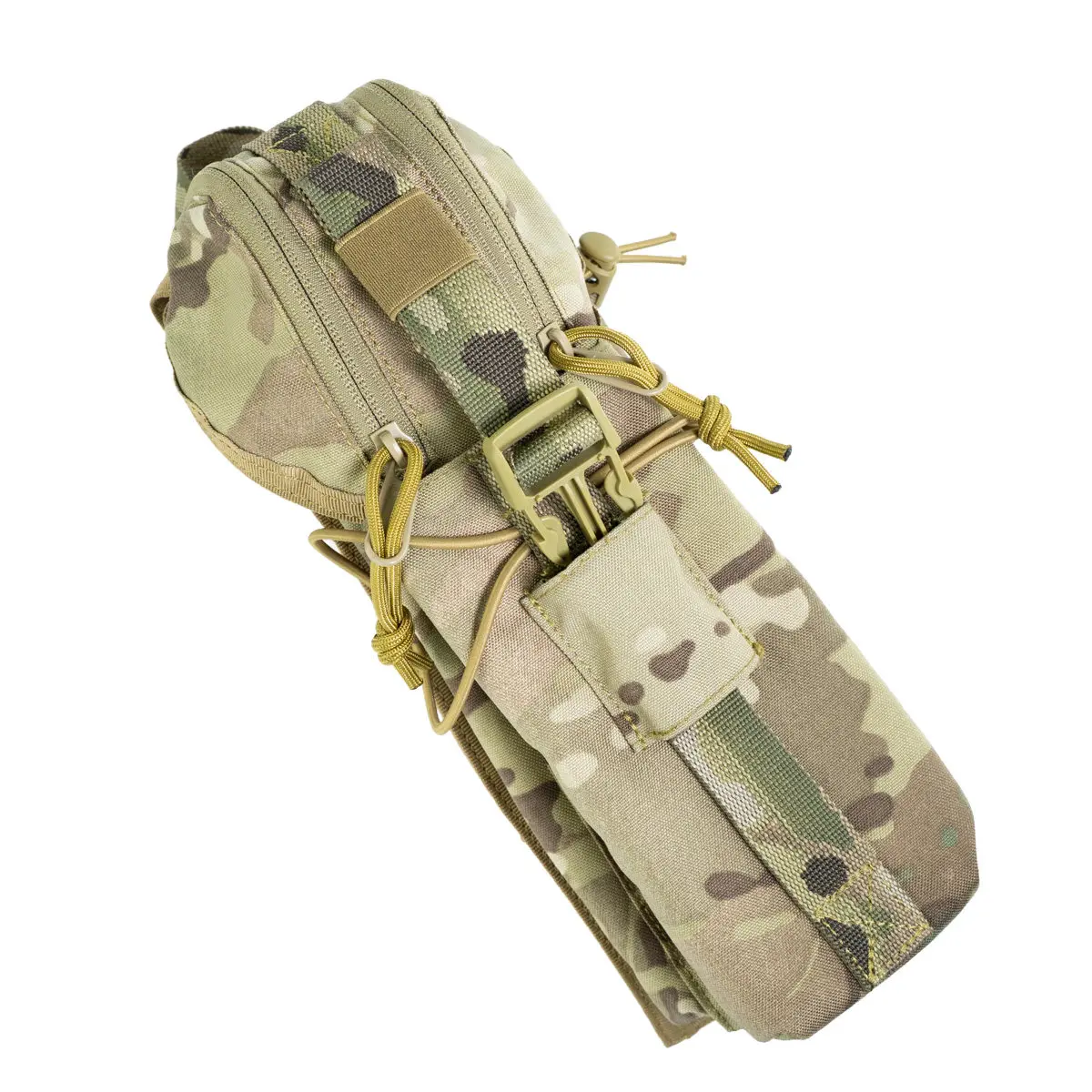 TCmaoyi chaleco táctico Molle bolsa para artículos diversos bolsa de almacenamiento bolsa de accesorios multiusos de tres capas TC0265 - imagen 3