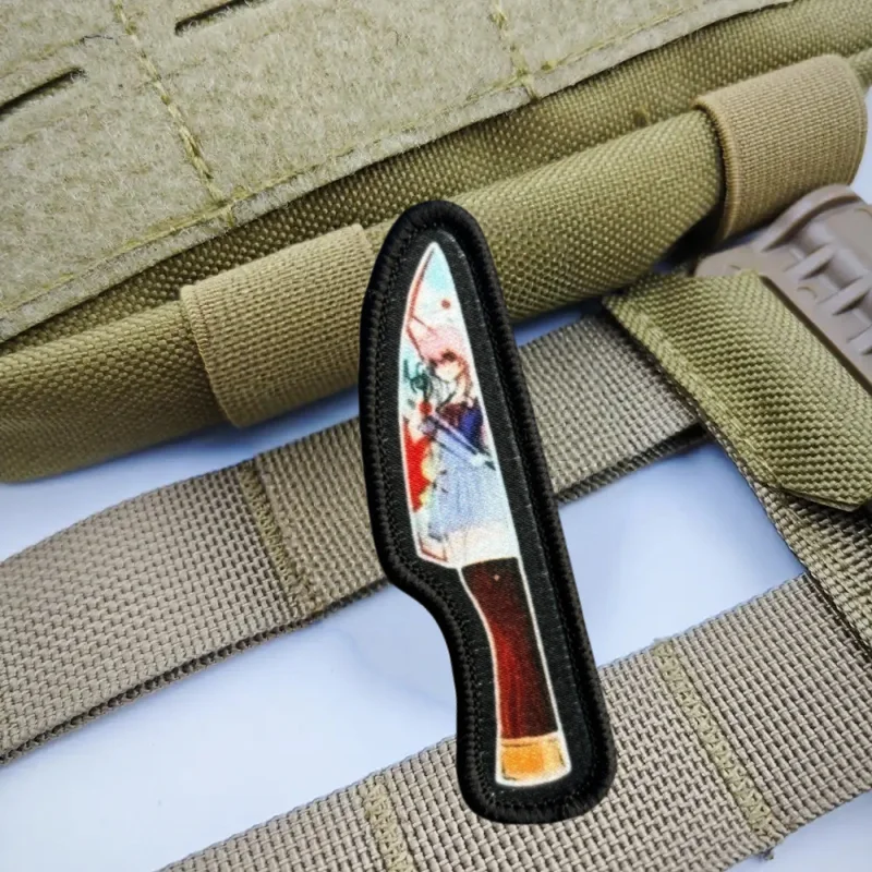 Parche de impresión "Yuno Gasai", chaleco táctico, gancho y bucle, sombrero, insignia de moral, mochila, pegatinas decorativas, parches para brazalete para ropa - imagen 5