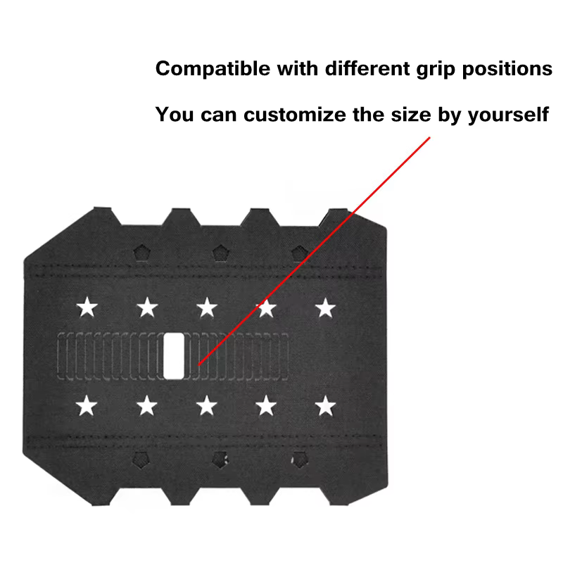 Protector térmico táctico para riel de pistola con funda resistente - imagen 3