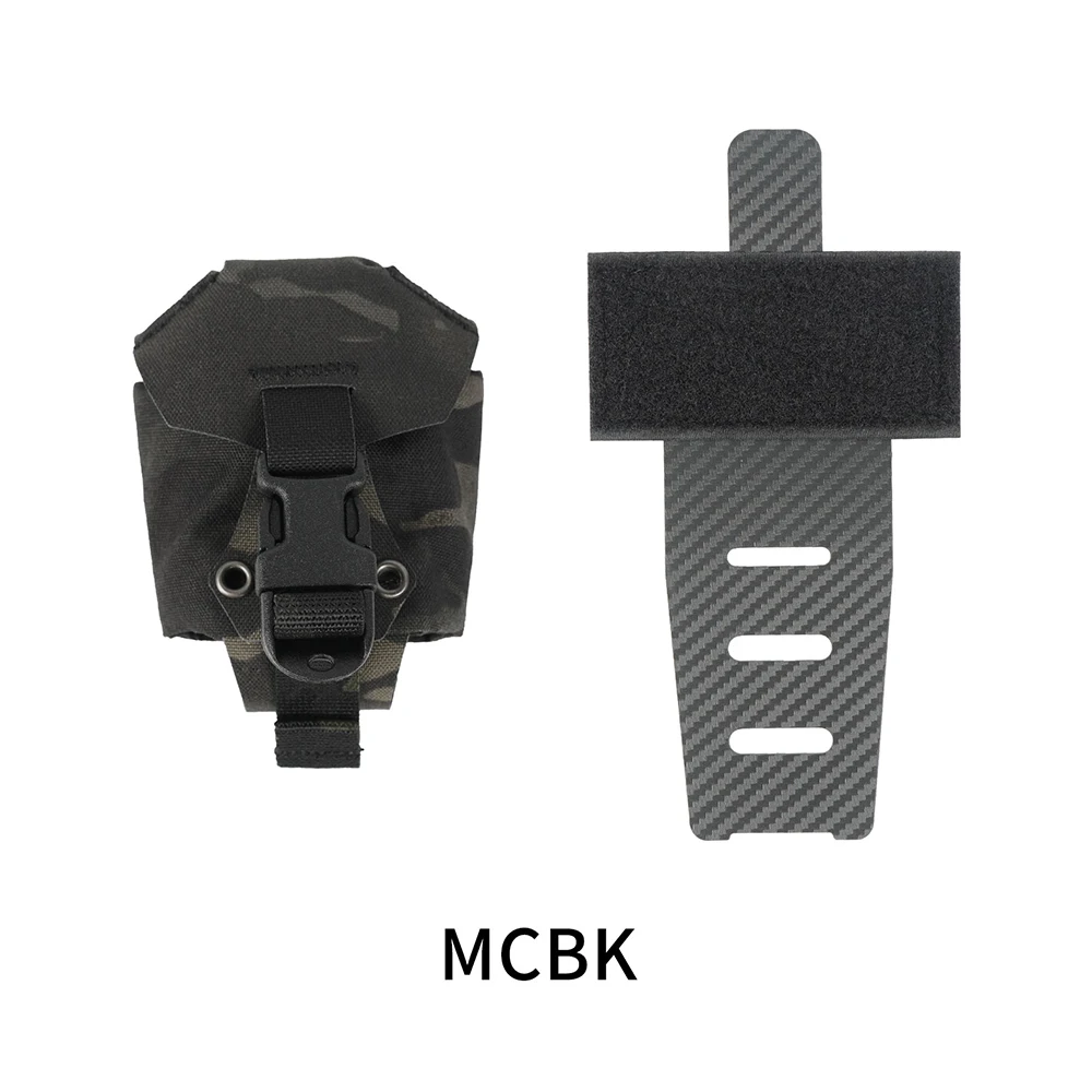 Bolsa táctica para granadas, bolsa individual Molle para granadas Frag Airsoft, equipo de combate de Paintball, accesorios para caza y acampada al aire libre - imagen 5