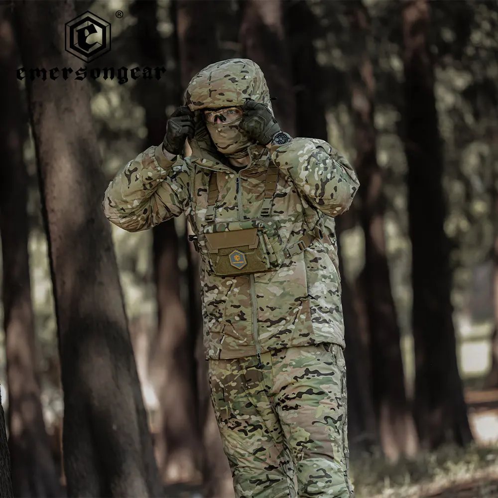 EmersonGear-abrigo de invierno a prueba de viento con etiqueta azul, chaqueta térmica cálida para hombre, deportes al aire libre, Camping, senderismo, desplazamientos EMB9751 - imagen 4