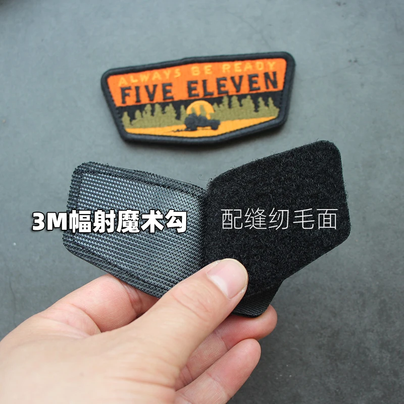 Accesorios para bolsa al aire libre, brazalete bordado de aventura para viaje a campo traviesa, réplica de moral, paquete de insignias todoterreno, parches para ropa - imagen 4