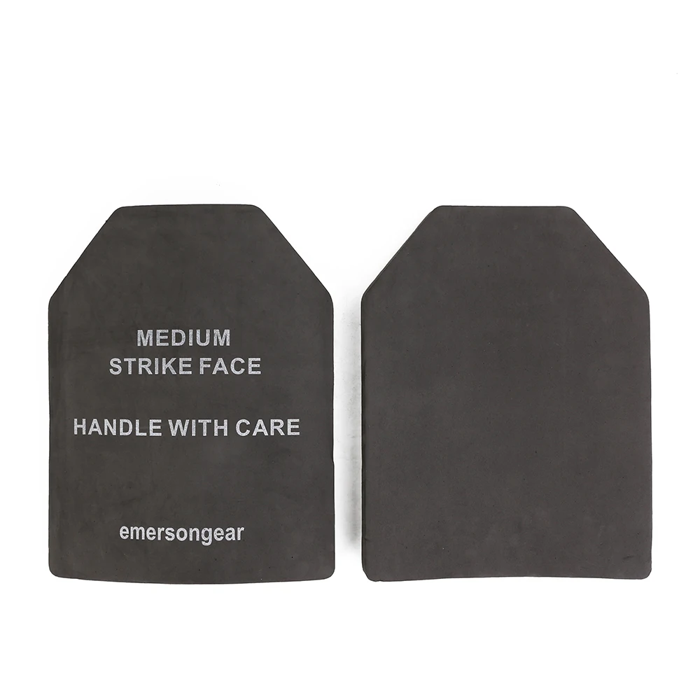 Emersongear-placa transportadora de EVA, placa balística simulada, tamaño mediano y grande, inserto Airsoft ligero para chaleco JPC AVS LBT, 2 uds.