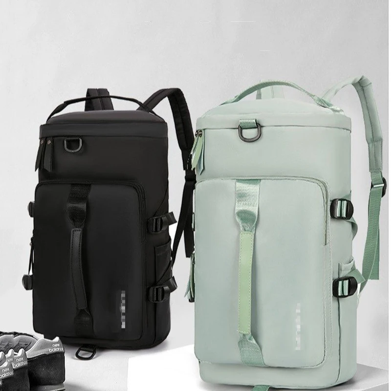 Mochila Lawaia, mochilas Unisex de gran capacidad, bolsa deportiva impermeable de nailon, mochilas escolares de tendencia, bolso de viaje de ocio portátil - imagen 2