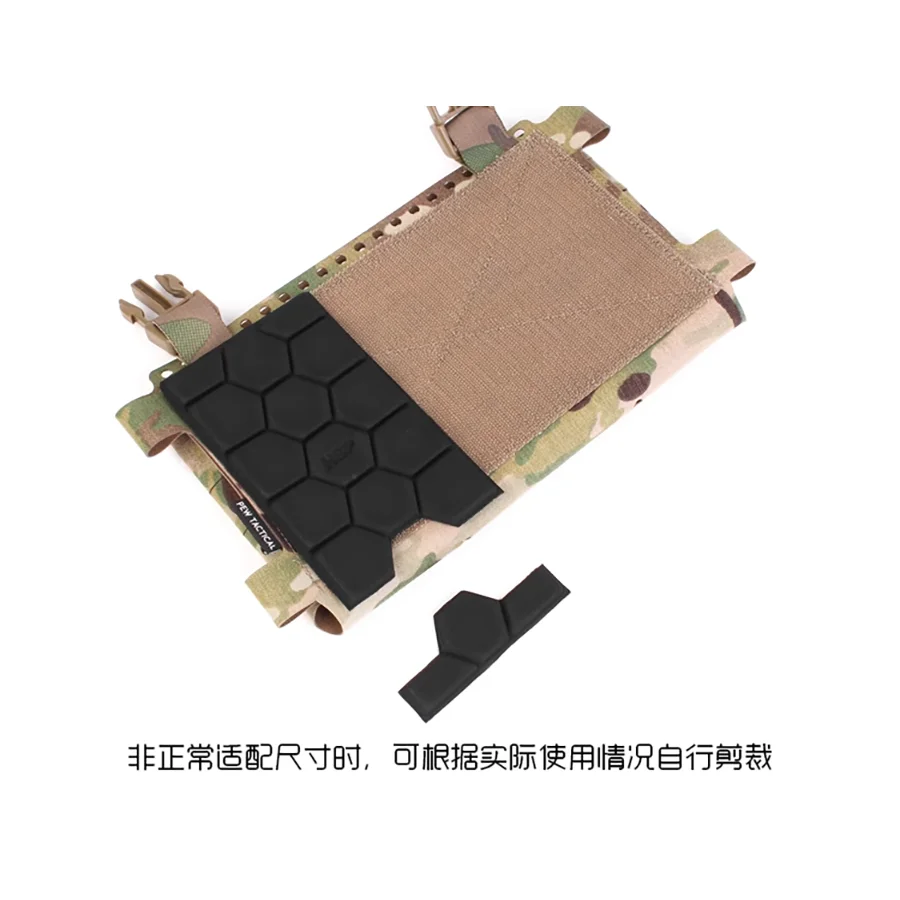 Chaleco táctico D3CR, almohadilla Modular para colgar en el pecho, almohadilla de corte de esponja de panal - imagen 5
