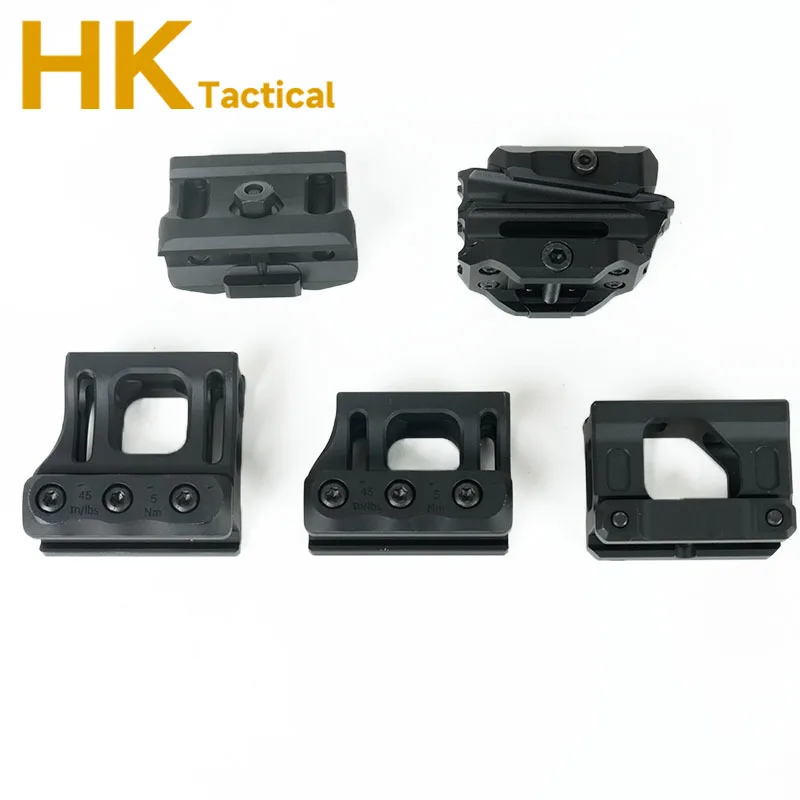 Soporte óptico táctico de punto rojo, montaje de riel de aleación de aluminio de 20mm para accesorios de Base Airsoft, 1,53 pulgadas, 1,54 pulgadas y 1,93 pulgadas - imagen 5