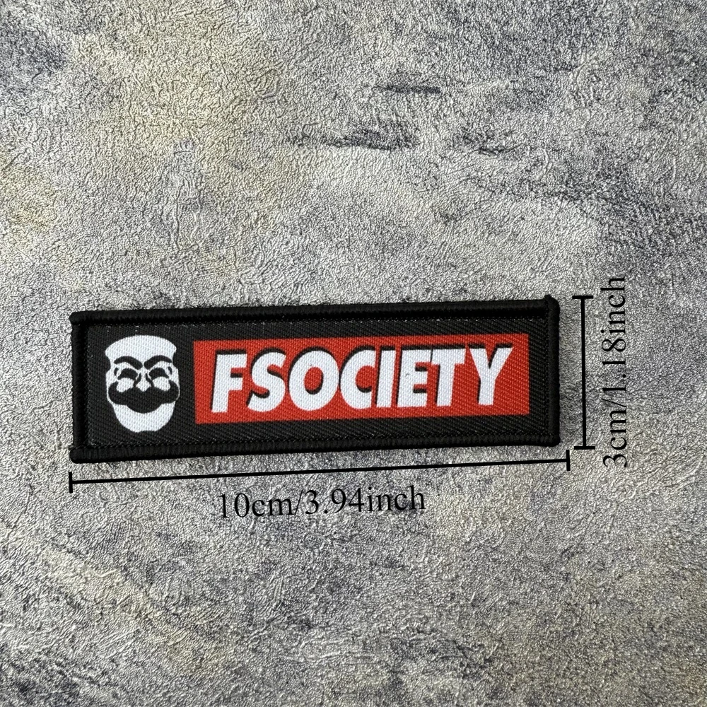 Parche táctico de moral con estampado de Robot, apliques, parches militares de gancho y bucle para ropa, pegatinas personalizadas para mochila - imagen 2