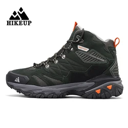 HIKEUP Botas Trekking Senderismo Hombre – Outdoor Resistentes Impermeables