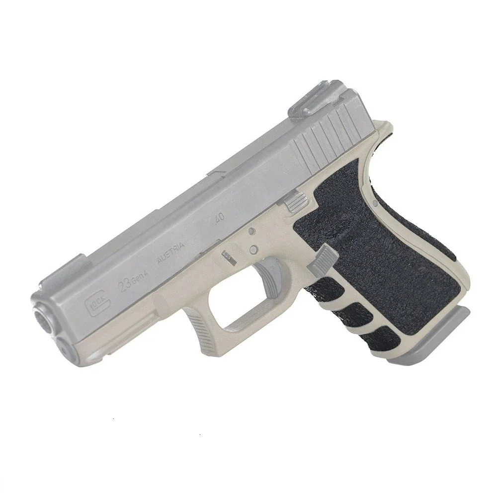 Guante de cinta envolvente con textura de goma antideslizante, resistente al agua para Glock 17 19 20 26 27 33, funda, accesorios de pistola de 9mm - imagen 4