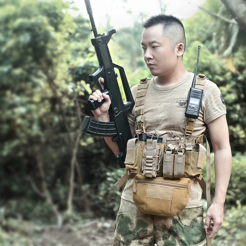 Bolsa de transporte de armadura táctica, chaleco de caza de combate del Ejército, EDC, AVS, JPC, CPC - imagen 2