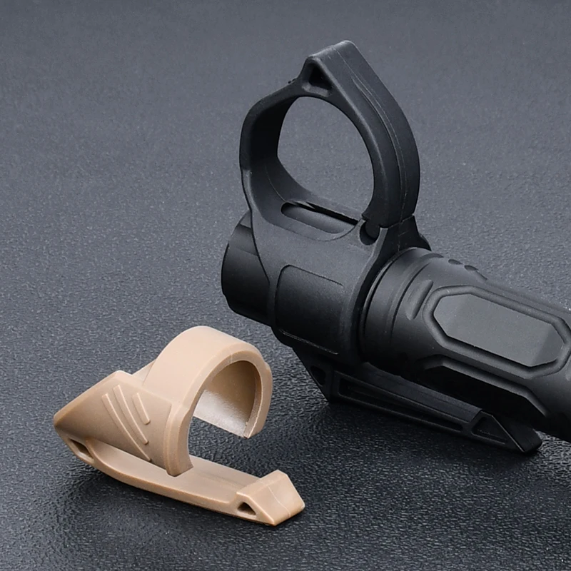 WADSN-Anillo de linterna de PLH-V2 táctico para exteriores, Clip de bolsillo, anillo de elevación multifuncional, gancho de linterna - imagen 4