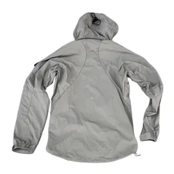 Chaqueta softshell gris PCU Generación L5 con capucha impermeable