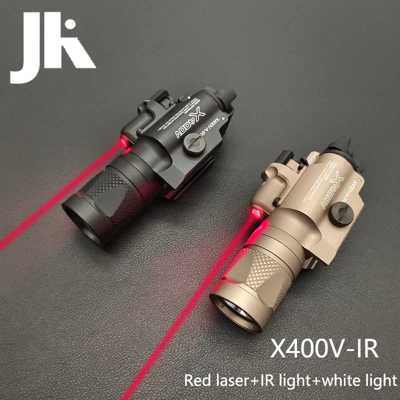 Táctico SF X400 Ultra X400V estroboscópico X400V-IR arma infrarroja X300V X300U pistola luz para Gloc 19 caza arma luz - imagen 3