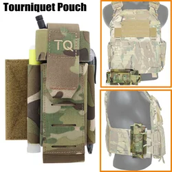 Bolsa de torniquete táctica MOLLE con panel bucle gancho extraíble