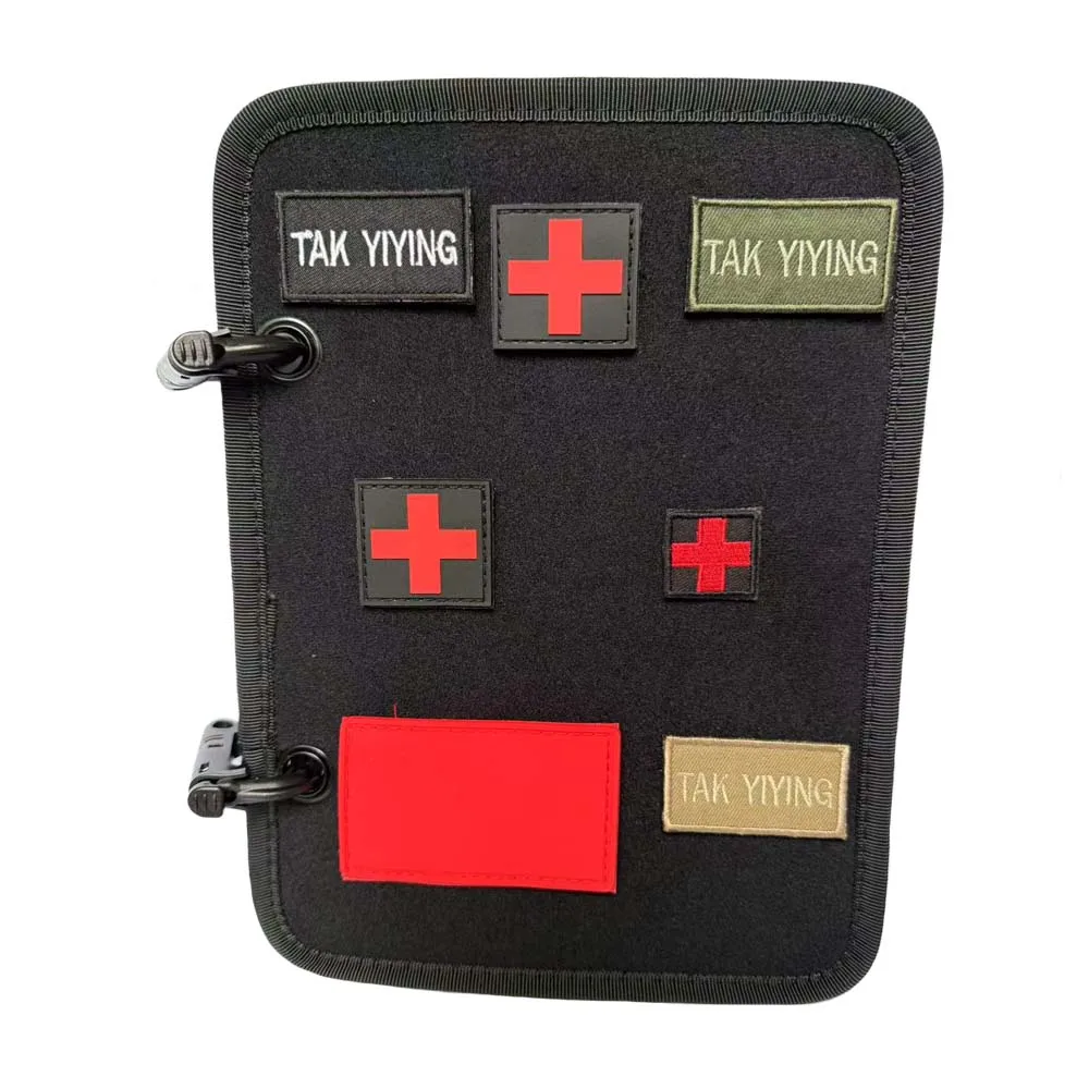 Tablero táctico de organización y almacenamiento de velcro, tablero colgante de brazalete de ventilador militar, tablero adhesivo, almohadilla de tela de exhibición, libro de almacenamiento - imagen 2