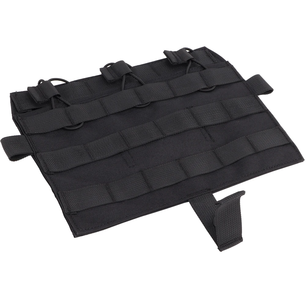 Paquete de accesorios delanteros de chaleco JPC2.0, sistema MOLLE, Panel MOLLE desmontable táctico Universal, solapa frontal para chaleco, portador de placa - imagen 5