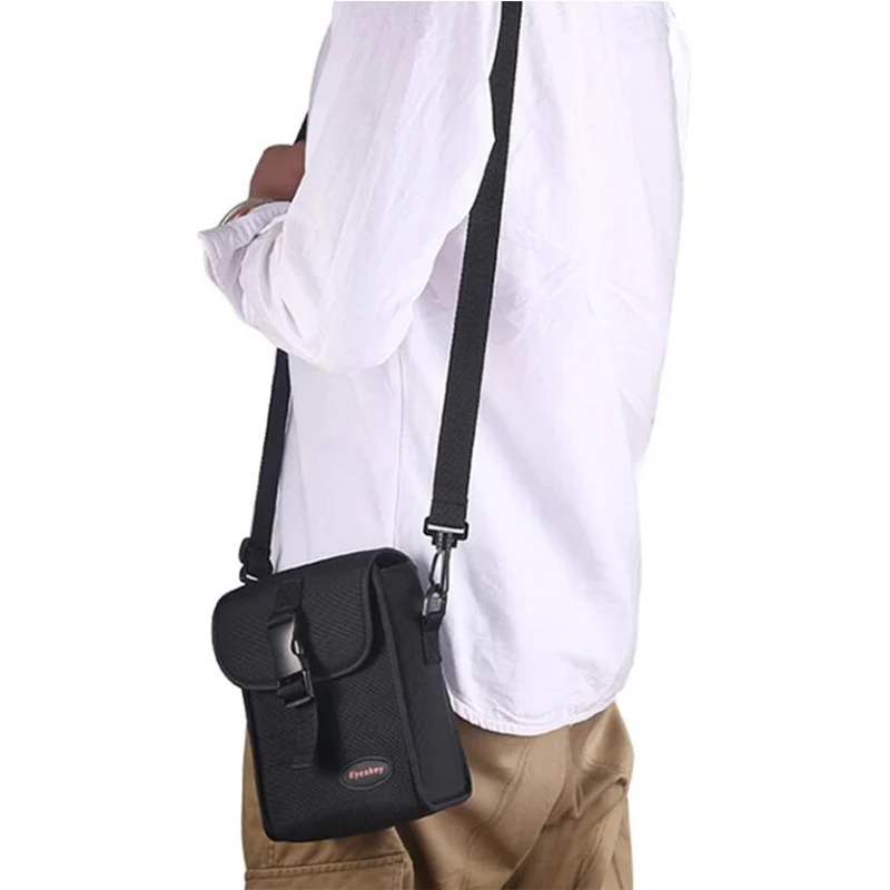 Eyeskey-Bolsa para binoculares de 32/42/50mm, funda para cámara portátil, bolsa impermeable de alta calidad, bolsas de hombro/mensajero, correa Binocular - imagen 5
