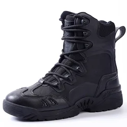 Botas tácticas altas camuflaje - resistentes antideslizantes outdoor