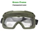 green clear lens