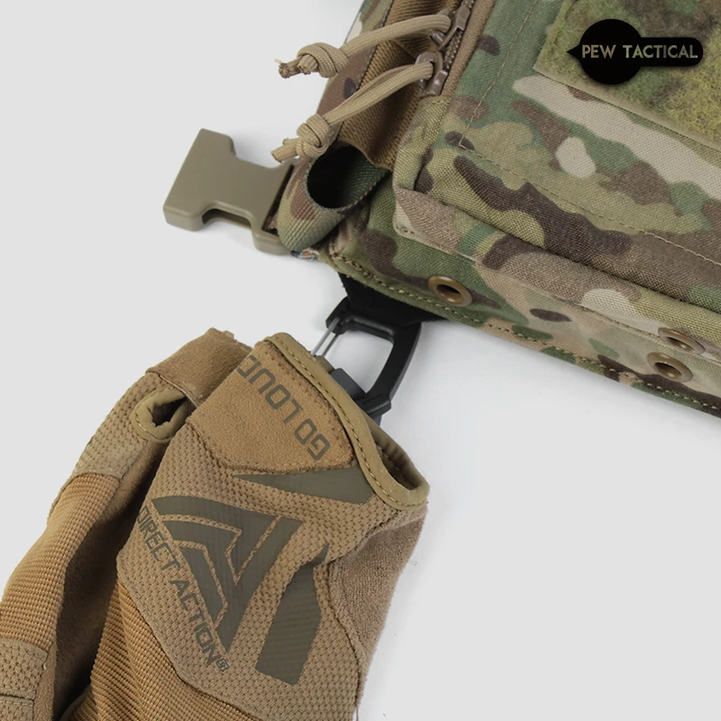 Pew táctico Mk3 pecho Rig gancho Mk4 lucha Airsoft guante hebilla multifunción - imagen 3