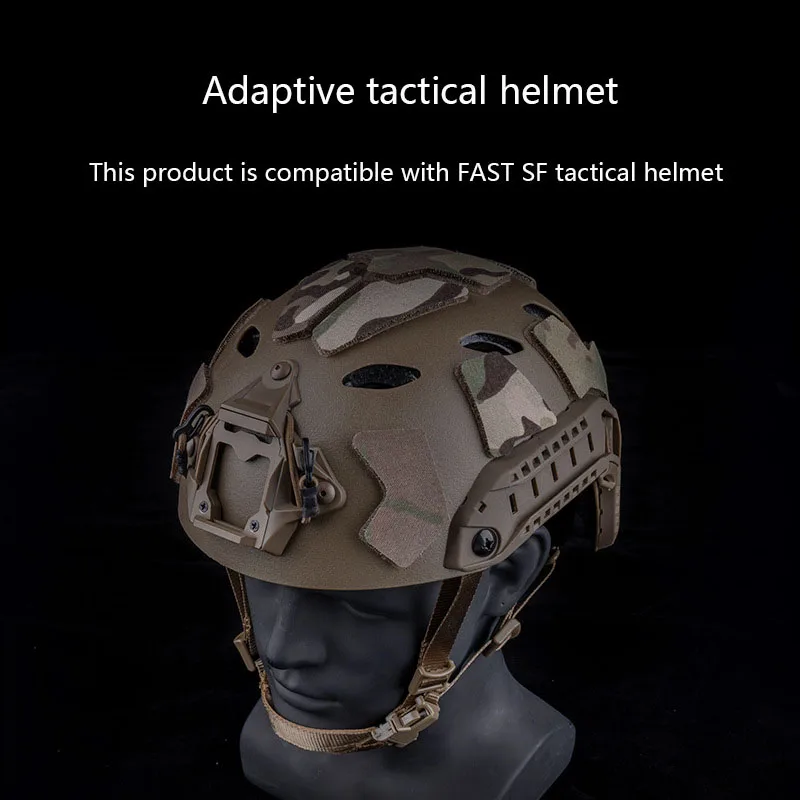 Pegatina mágica de la serie FAST para casco, organización del arnés de cableado, casco táctico adaptable, fácil de usar - imagen 4