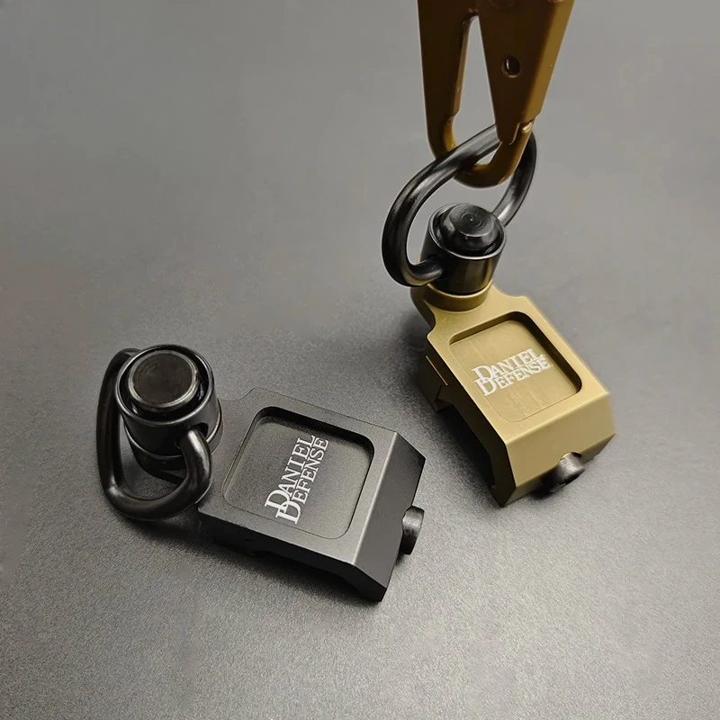 Hebilla lateral DD, correa para mochila táctica, hebilla para pistola QD Sling, punto de fijación giratorio, Offset, riel Picatinny de 20mm, montaje QD dedicado - imagen 4