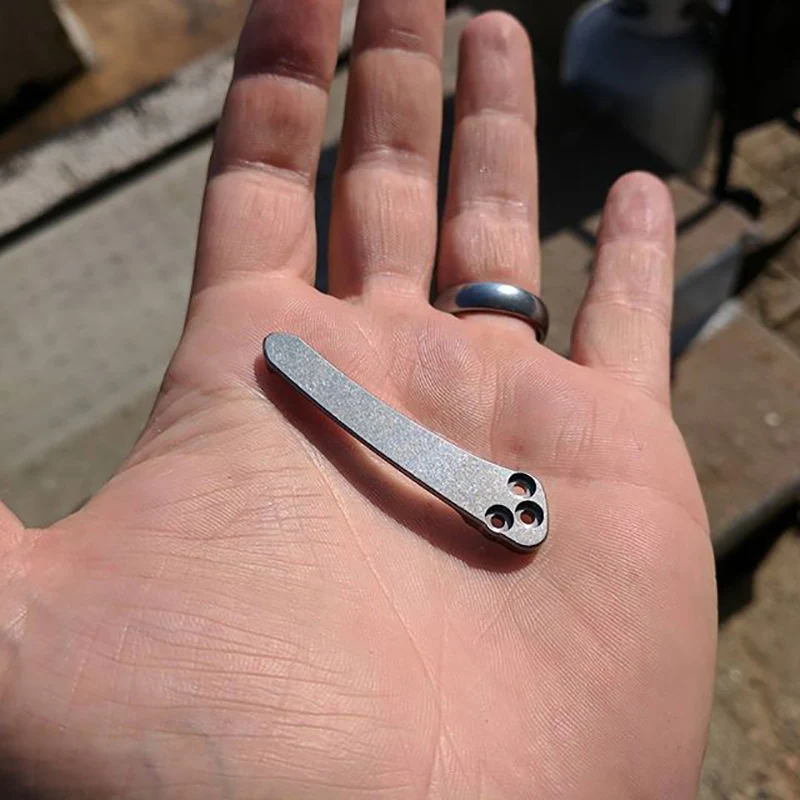 Spyderco clip de bolsillo táctico CNC integrado de titanio