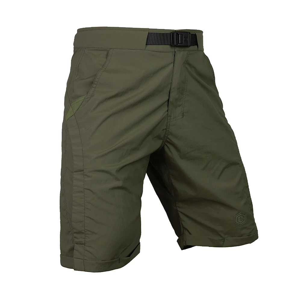 Emersongear-pantalones cortos elásticos para hombre, calzas de nailon informales con etiqueta azul "Armadillo", para entrenamiento, senderismo, Airsoft, deportes - imagen 2