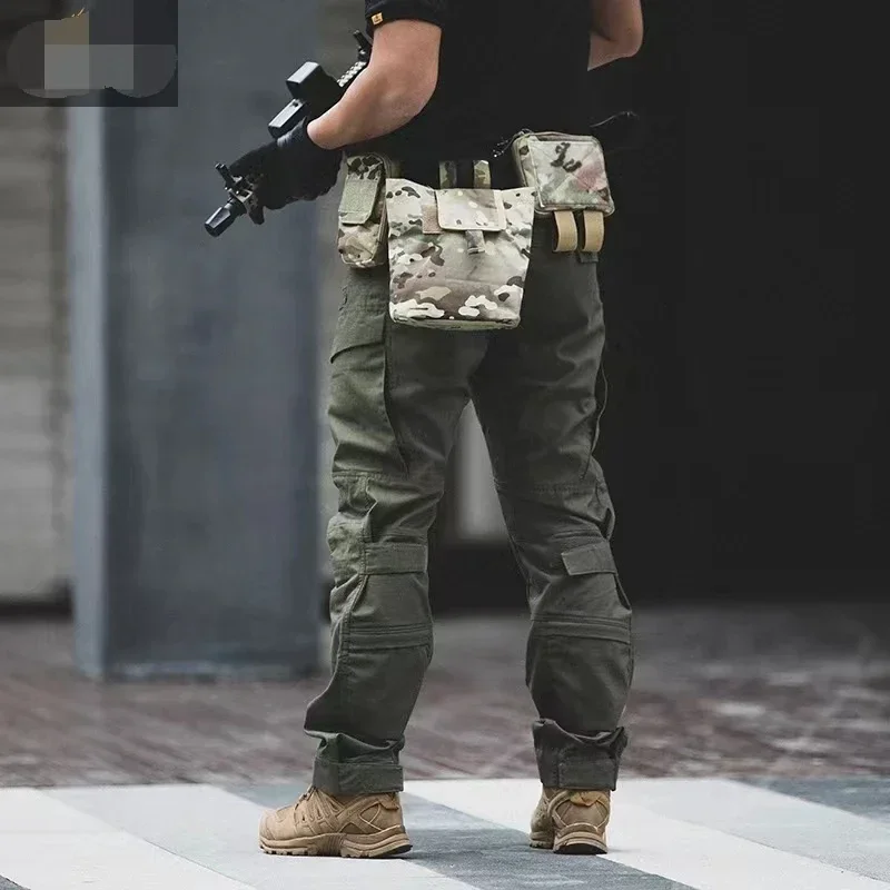 Pantalones tácticos G4 para hombre, entrenamiento de camuflaje al aire libre, senderismo, caza, pantalones Cargo multifuncionales, otoño y primavera - imagen 3
