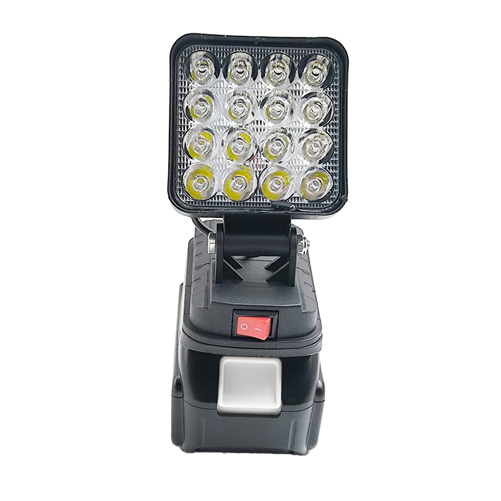 Luz LED de trabajo inalámbrica de 3 pulgadas para Makita, linterna con batería de iones de litio de 14,4 V-18V, linterna para exteriores, lámpara de Camping, iluminación de emergencia - imagen 3