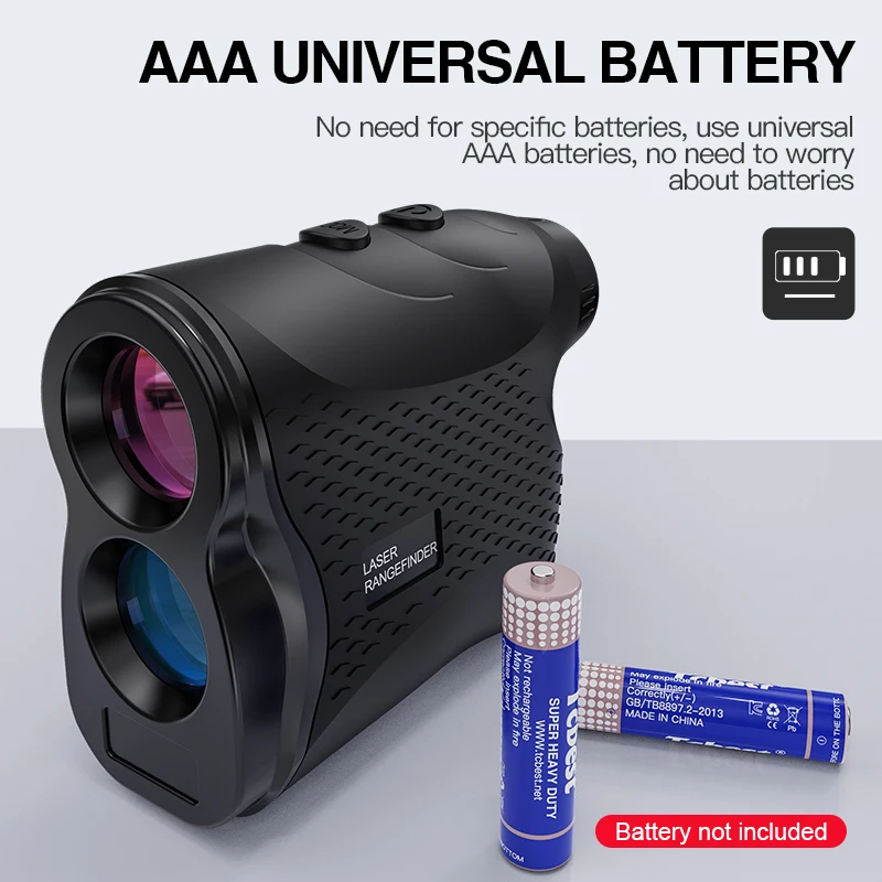 Telémetro láser de 600M y 900M, medidor de distancia láser con escaneo de rango, modo de niebla y velocidad para Golf, caza militar, senderismo al aire libre - imagen 4
