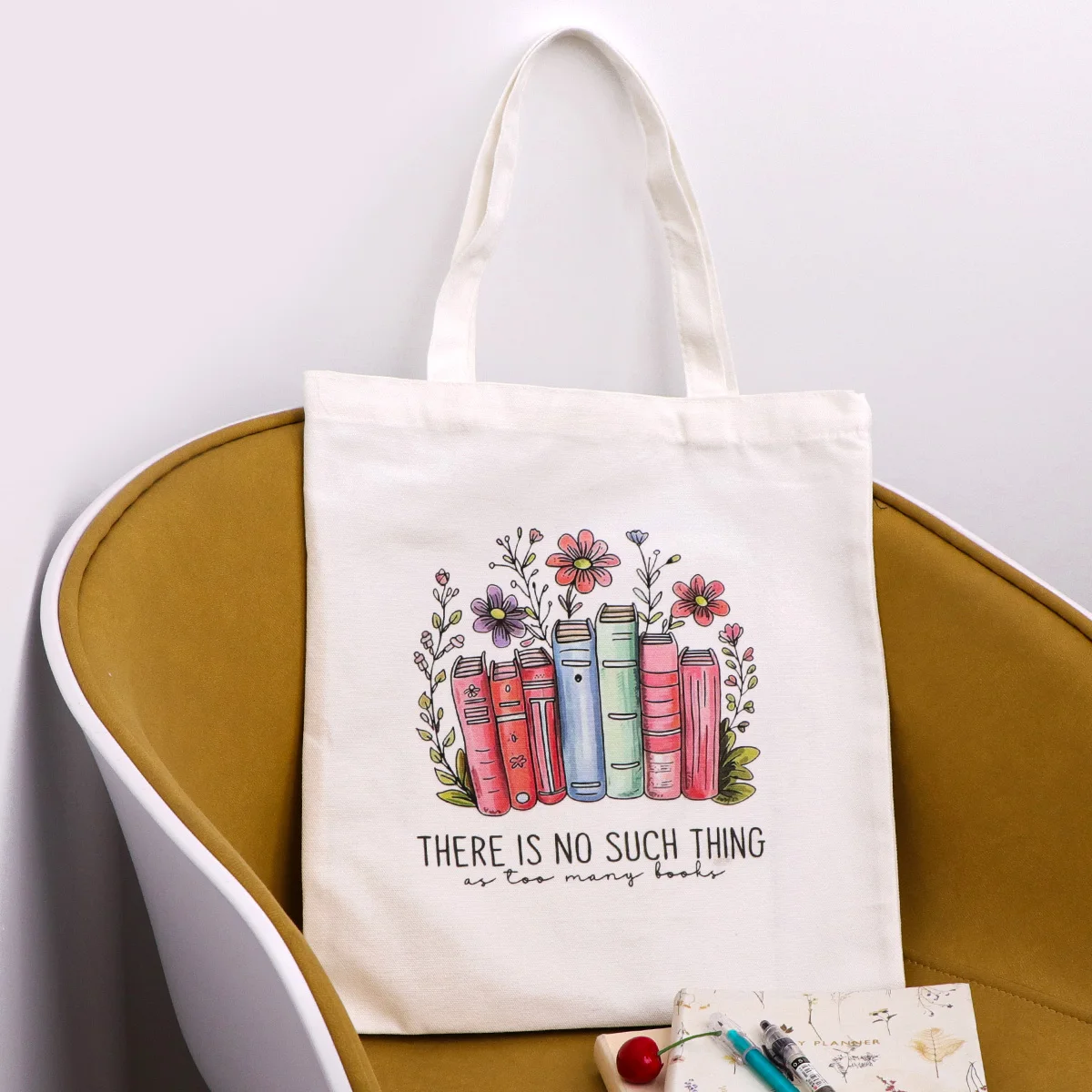 Bolso de lona resistente estilo vintage para mujer – exterior - imagen 3