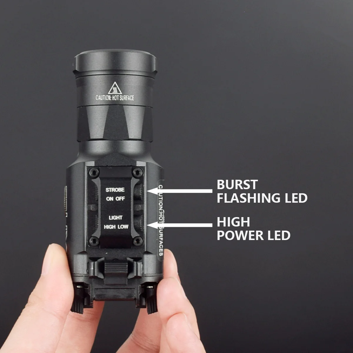 Surefire X300 Ultra Luz LED Táctica Airsoft Compatible con riel 20mm - imagen 5