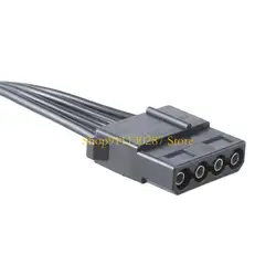 Cable extensión ventilador J1HC 4 pines para ventilador PWM PC, fácil usar, 50cm, 100cm longitud opcional