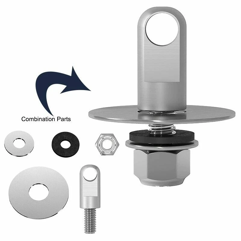 Caja de munición de 50 Cal, Kit de herrajes de bloqueo de pistola de acero, caja de seguridad para pistola de municiones, juego de pernos, almacenamiento de balas de pistola de 40mm