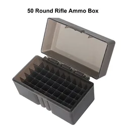 Caja metálica de munición con tapa abatible para fusil