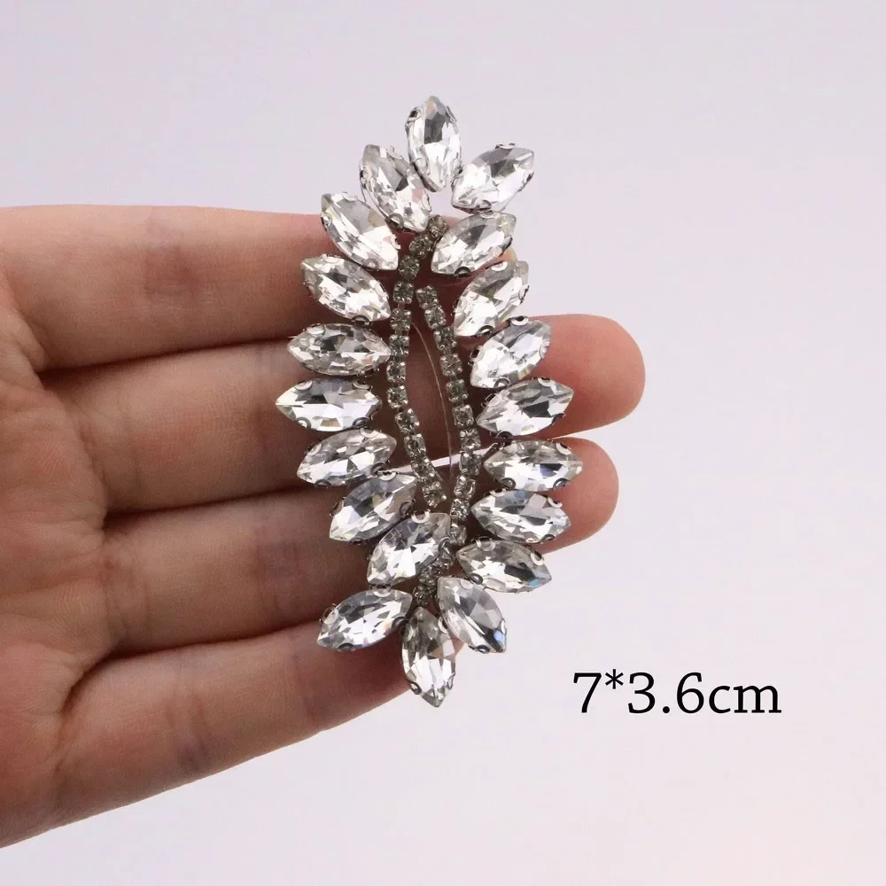 Parches de cuentas de diamantes de lujo para ropa y zapatos, apliques de cuentas de diamantes de imitación para planchar, accesorios de mochila DIY, Parche de decoración - imagen 3