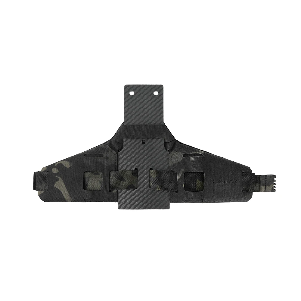 Funda táctica MOLLE para pierna, cinturón para muslo, plataforma, Base adaptadora, accesorios de equipo de caza al aire libre ajustables y ligeros - imagen 5