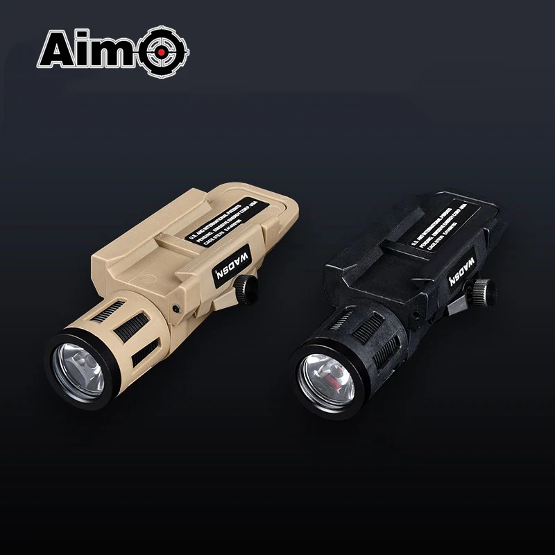 WADSN linterna táctica WML APL M3X Airsoft para arma, luz estroboscópica Scout, compatible con riel Picatinny de 20mm, WML, antorcha de caza - imagen 3