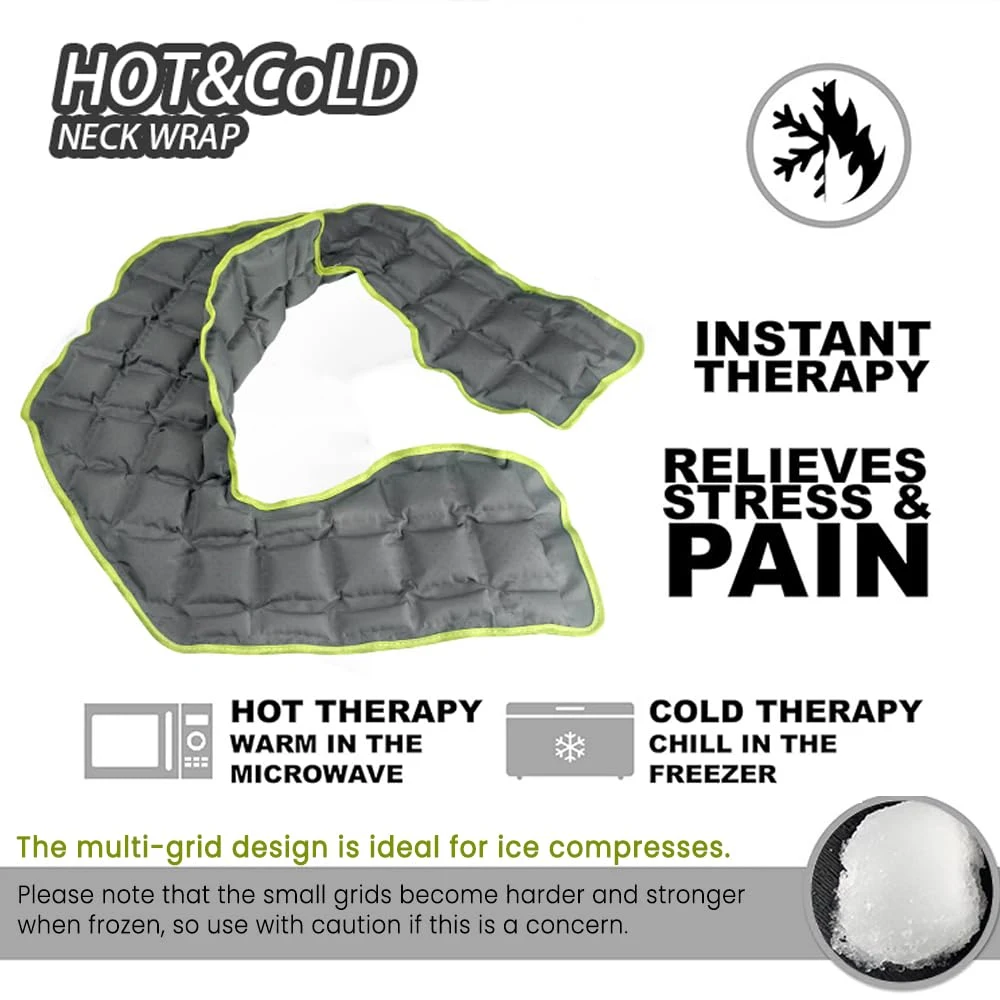 Compresa de frío instantánea para cuello, térmica reutilizable - imagen 5